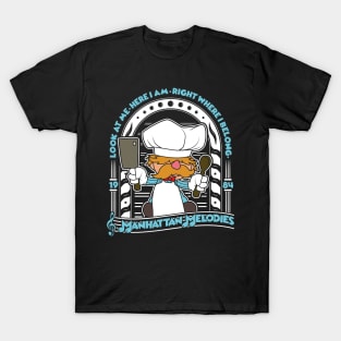 Swedish Chef Muppets Manhattan Melodies T-Shirt